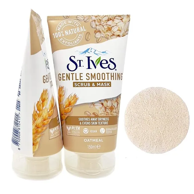 St. Ives Gentle Smoothing Oatmeal Scrub & Mask 150ml