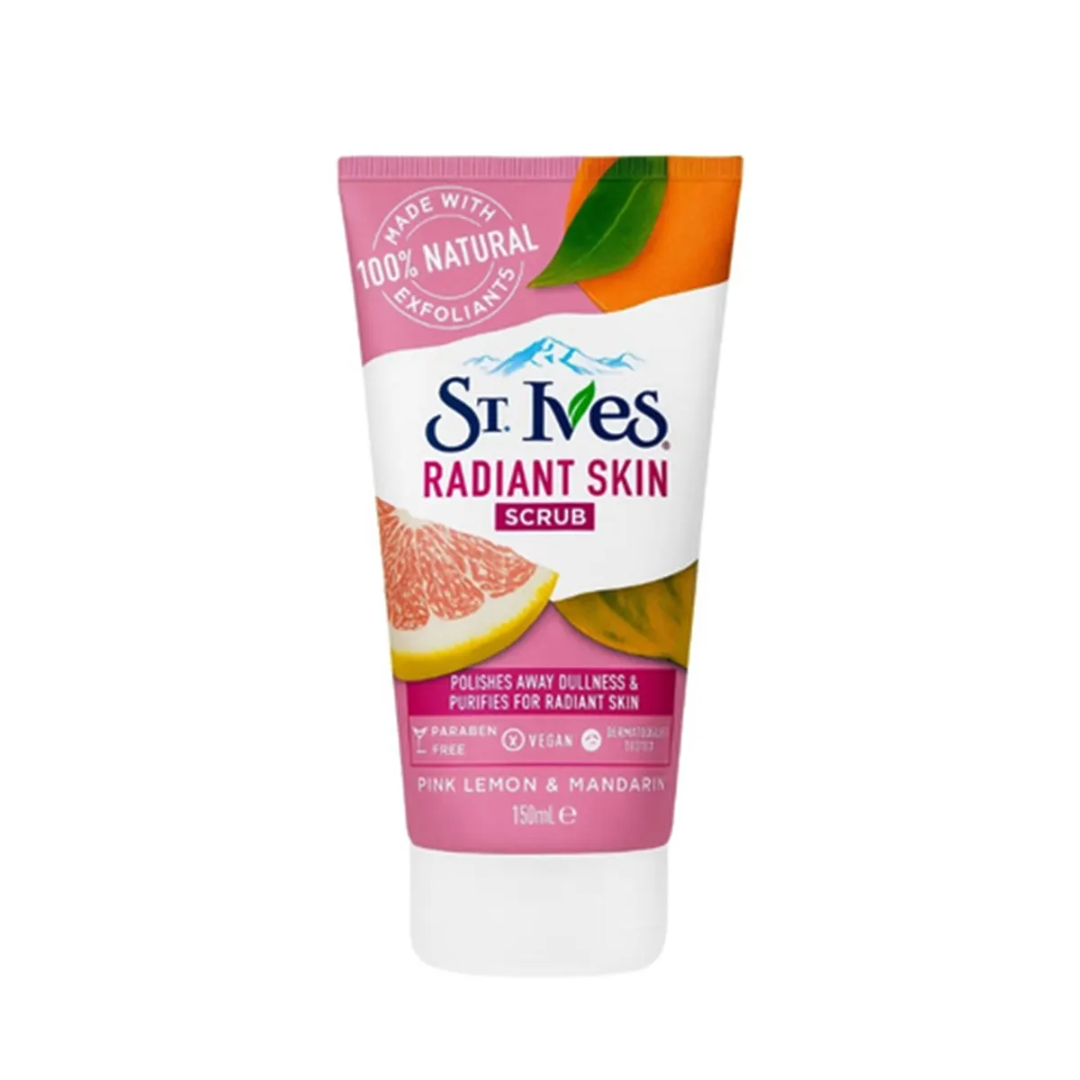 St. Ives Radiant Skin Pink Lemon & Mandarin Scrub 150ml