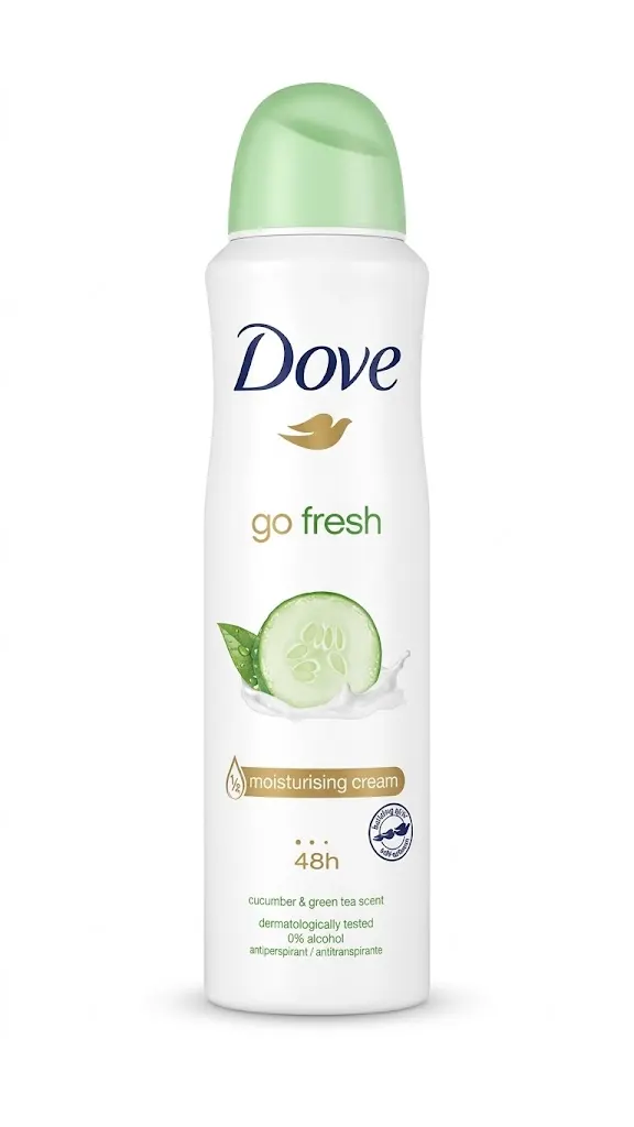 Dove Go Fresh cucumber & green tea deodorant spray 250 ml