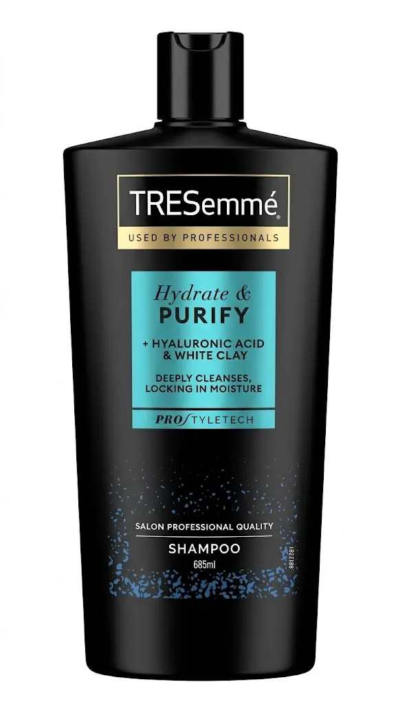 TRESemme' Hydrate & Purify Hyaluronic Acid & White Clay Shampoo 685ml