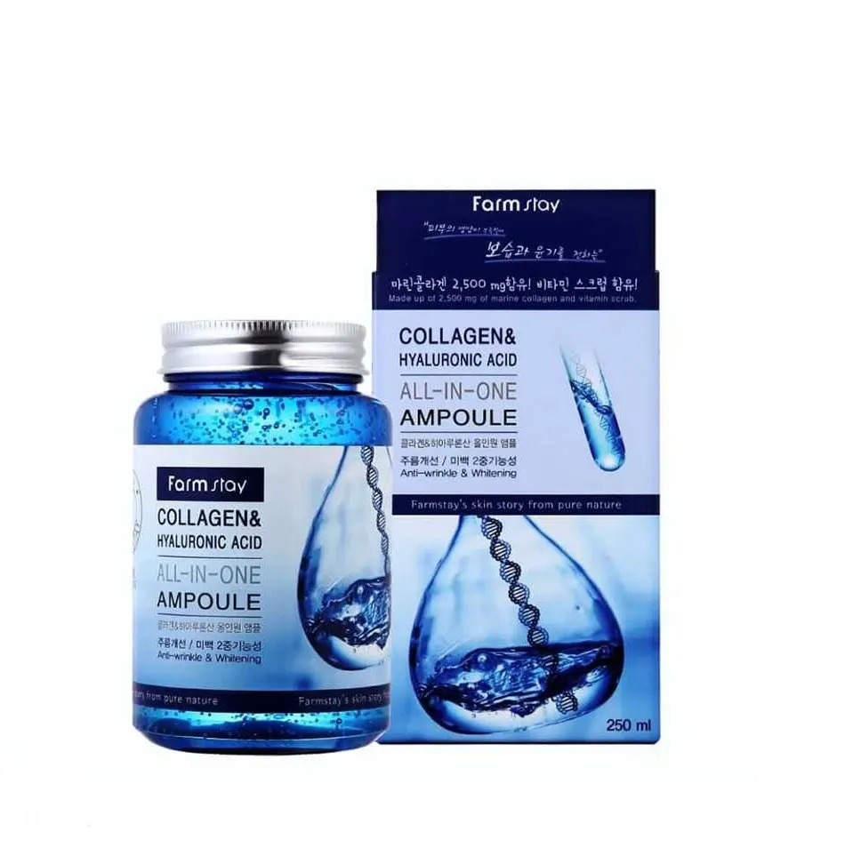 FarmStay Collagen & Hyaluronic Acid All In One Ampoule 250ml