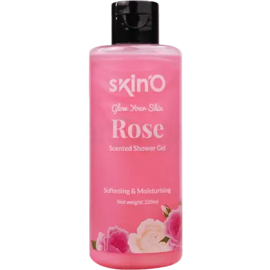 SkinO Rose Scented Shower Gel 220 ml
