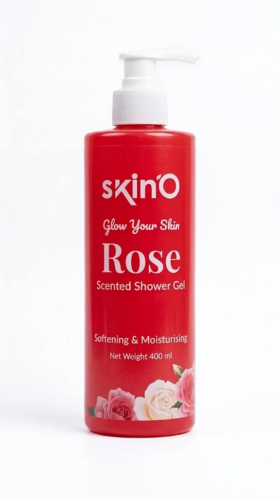 skinO Rose Scented Shower Gel 400ml