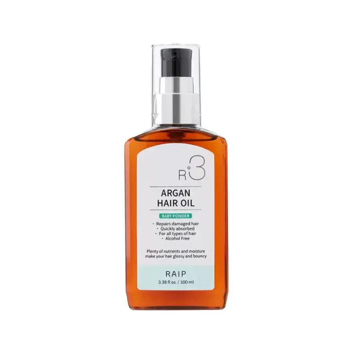 RAIP Argan Hair Oil Baby Powder 100ml