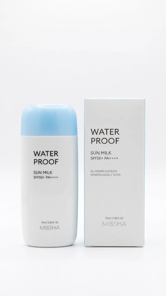 Missha All Around Safe Block Waterproof Sunscreen Milk SPF50+ Pa+++ - 70ml