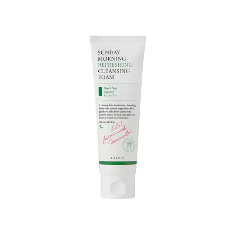 Axis-Y Sunday Morning Refreshing Cleansing Foam 120ml