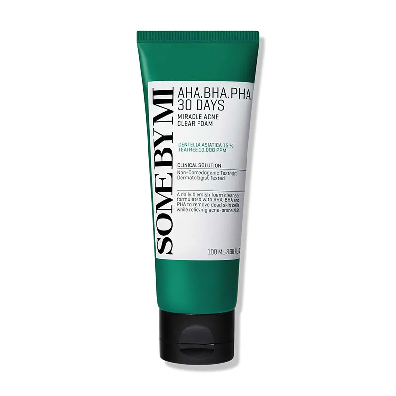 Some By Mi AHA-BHA-PHA 30Days Miracle Acne Clear Foam - 100ml