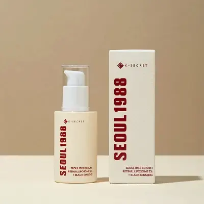 K-SECRET SEOUL 1988 Serum: Retinal Liposome 2% + Black Ginseng 30ml