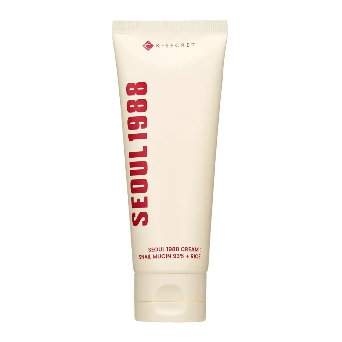 KSecret SEOUL 1988 Cream: Snail Mucin 93% + Rice 100 ml