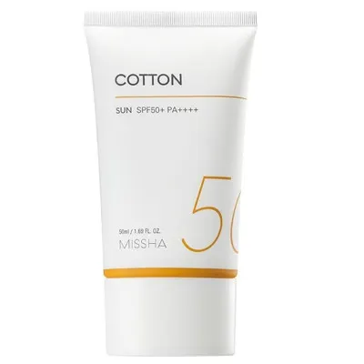 Missha All Around Safe Block Cotton Sunscreen SPF50+ 50ml
