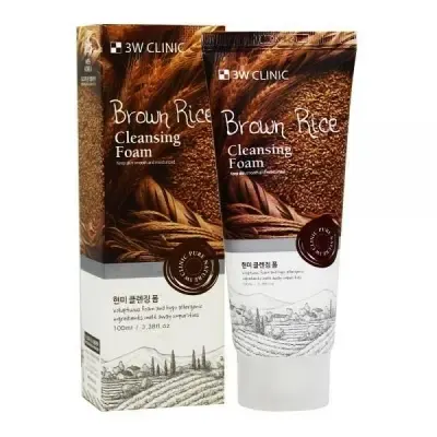 3w Clinic Brown Rice Foam Cleansing – 100ml