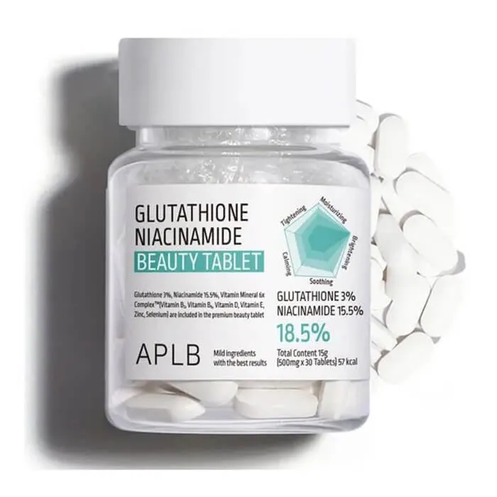 APLB Glutathione Niacinamide Beauty Tablet 15gm