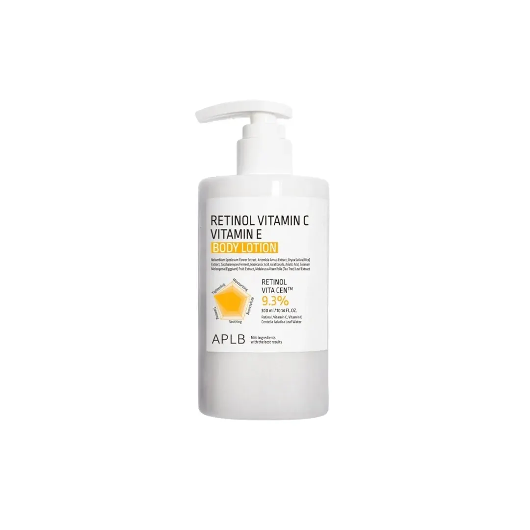 APLB Retinol Vitamin C Vitamin E Body Lotion 300ml