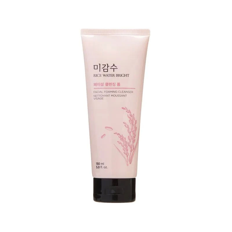 The Face Shop Rice Water Bright Facial Foaming Cleanser 300ml