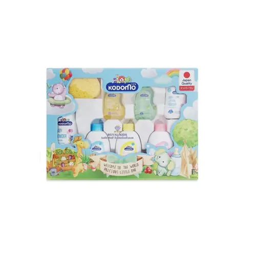 Kodomo Baby Gift Set Age 0+ - 8Pcs