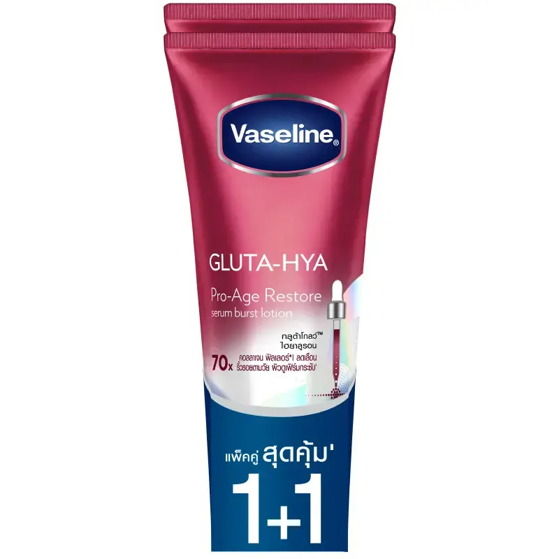 Vaseline Gluta - hya Pro-Age Restore Serum Burst Lotion 290ml