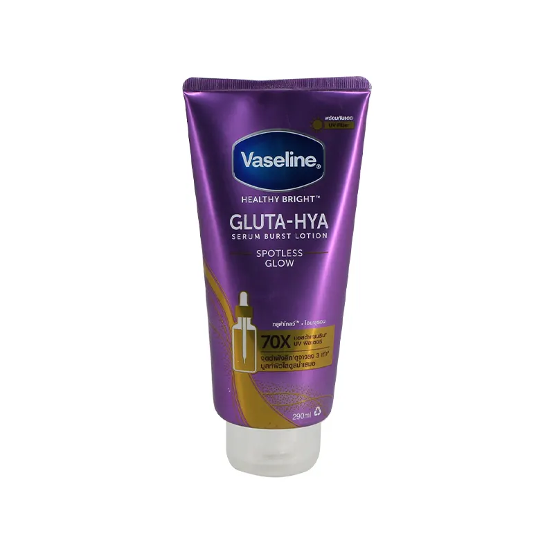 Vaseline Healthy Bright Gluta Hya Serum Burst Lotion Spotless Glow 290ml.
