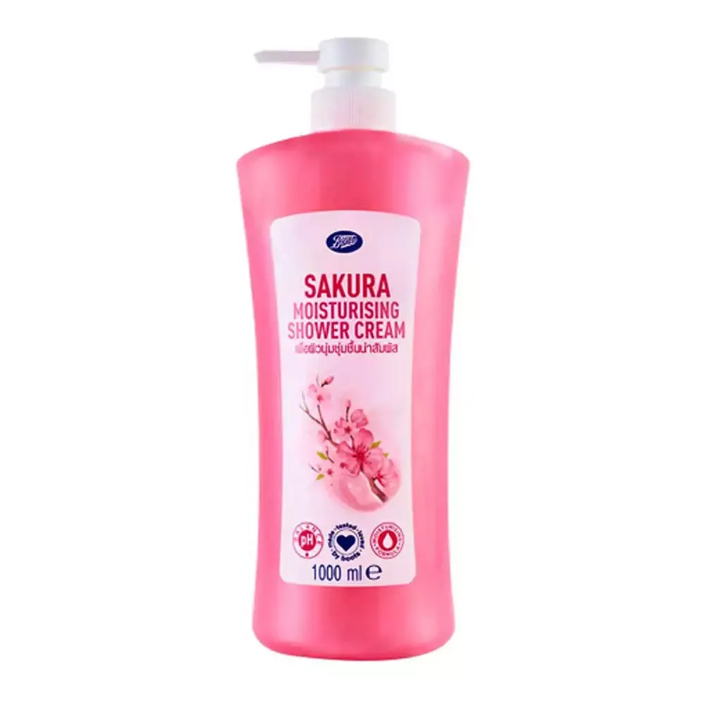 Sakura noisturising shower cream