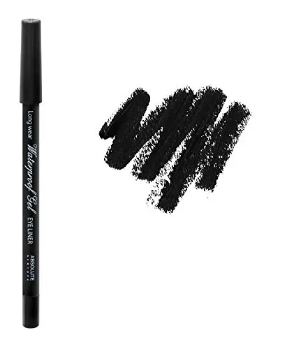 Absolute New York Waterproof Gel Eye Liner Black NFB78