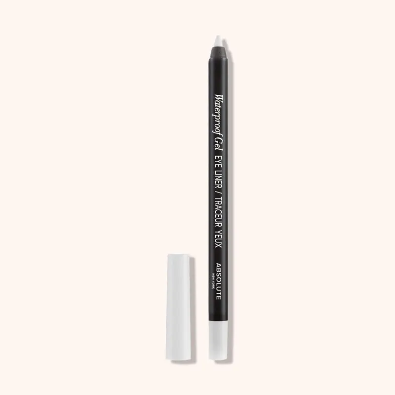 Absolute New York Waterproof Gel Eye Liner White NFB91