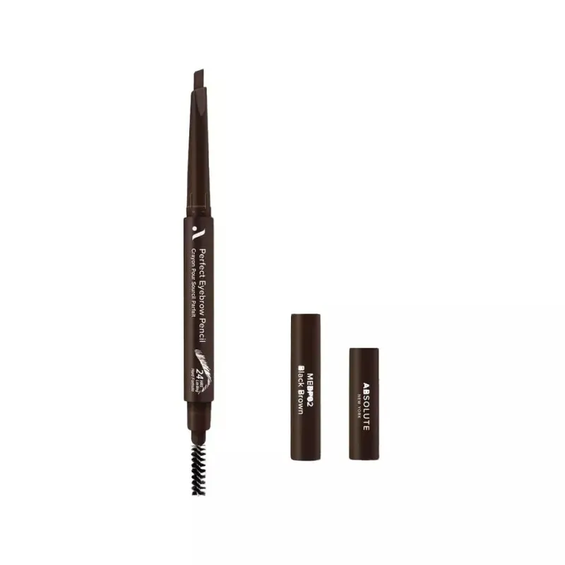 Absolute New York Perfect Eyebrow Pencil - MEBP02 Black Brown