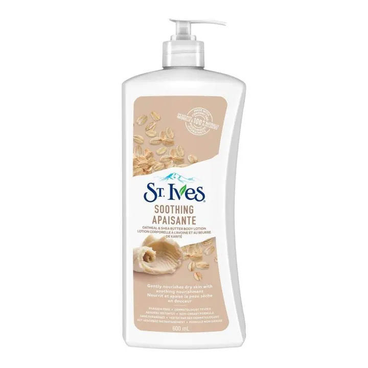 St Ives Body Lotion Soothing Oatmeal & Shea Butter 532mL