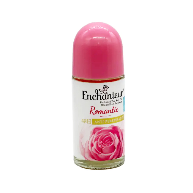 Enchanteur Romantic Perfumed Roll-on Deo, 50 ml