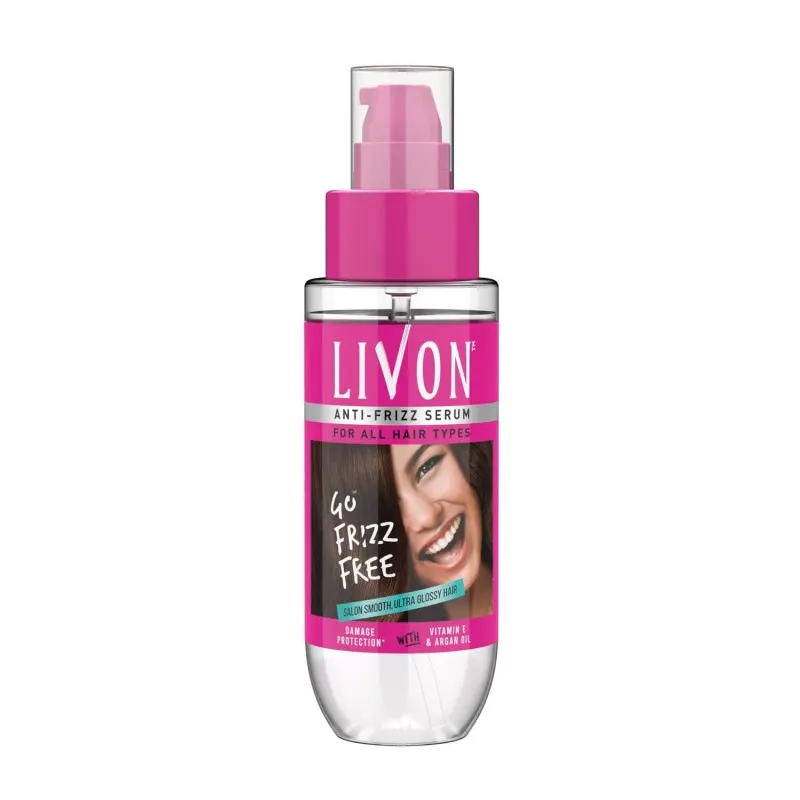 Livon Anti Frizz Serum for All Hair Types - 100ml