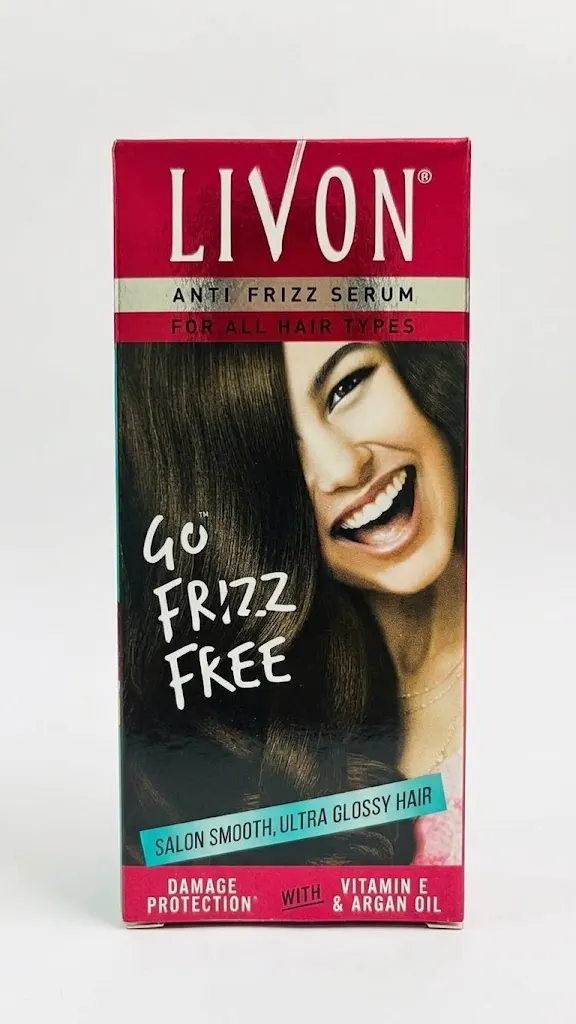 Livon Anti Frizz Serum for All Hair Types 45ml
