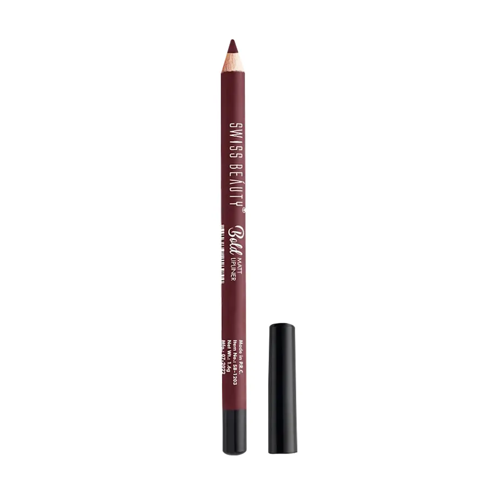Swiss Beauty Bold Matt Lipliner Maroon 02