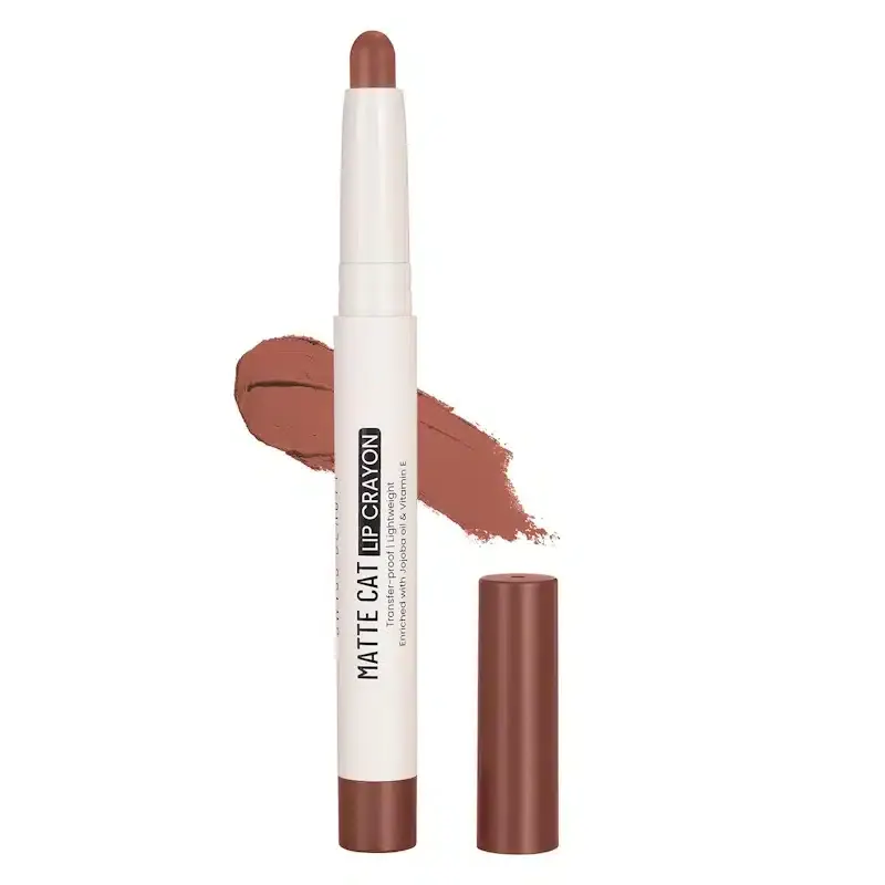 Swiss Beauty Matte Cat Lip Crayon 02. Regal Camarine