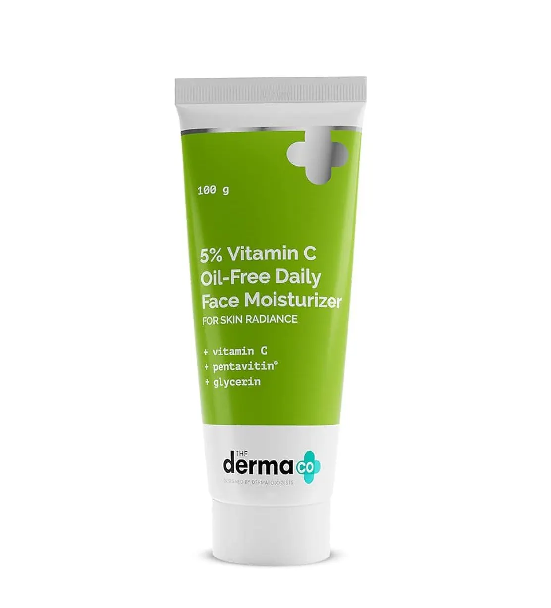 The Derma Co 5% Vitamin C Oil-Free Daily Face Moisturizer for Skin Radian 100g