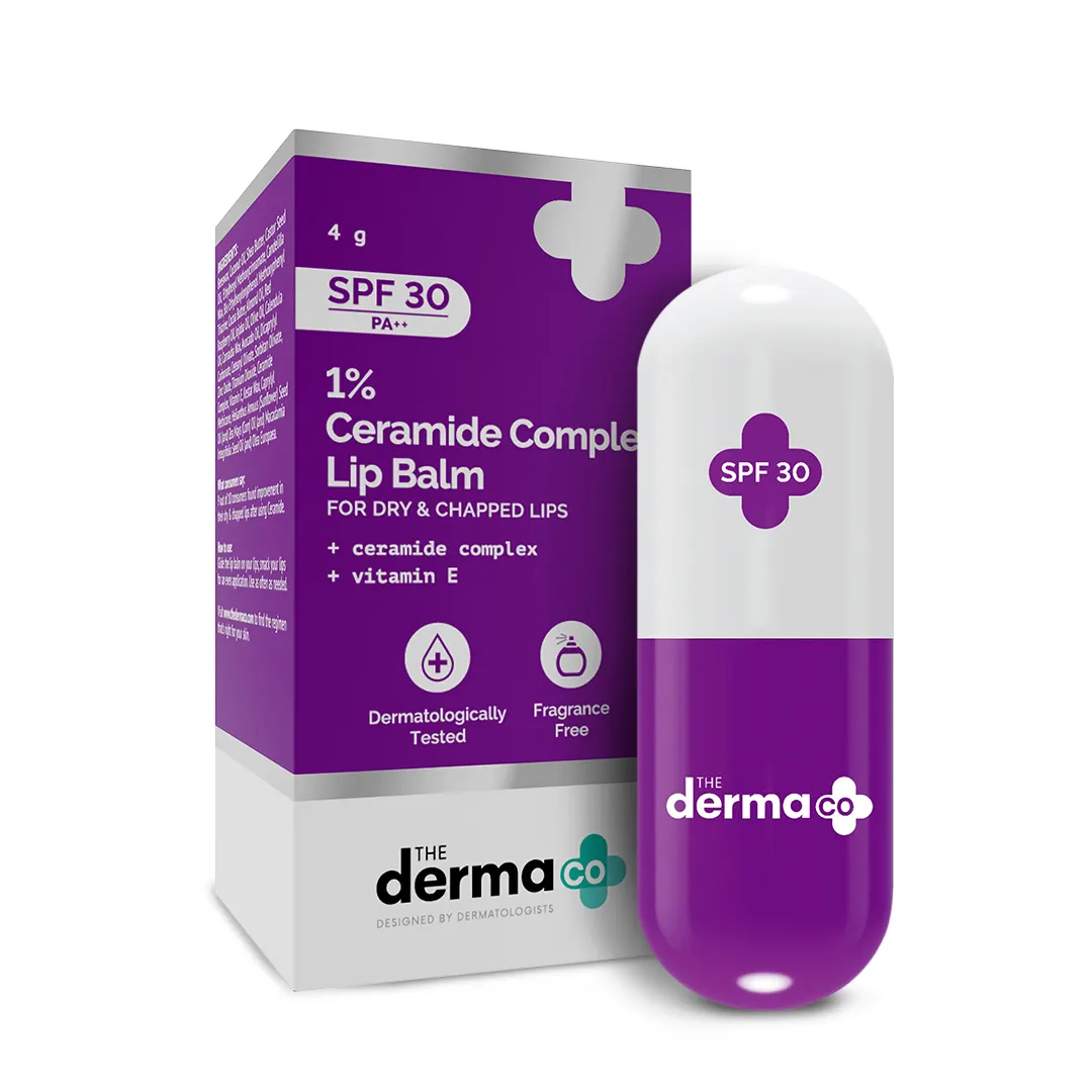The Derma Co 1% Ceramide Complex Lip Balm 4g