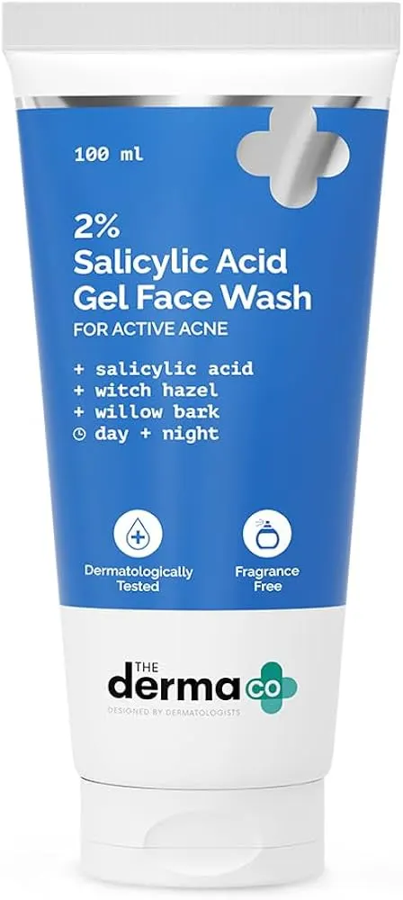 The Derma Co. 2% Salicylic Acid Gel Face Wash 100ml
