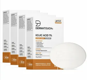 Dermatouch Kojic Acid 1% Syndet Soap 75g