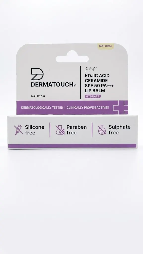 Dermatouch kojic Acid Ceramide Hydrate Lip Balm spf 50 pa+++ 5g