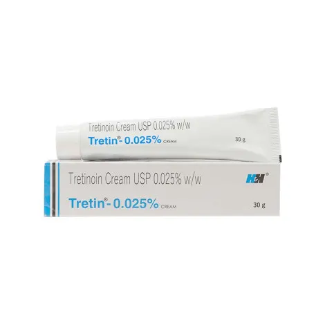 Hegde & Hegde Tretinoin Tretin -0.025% Cream USP 30g