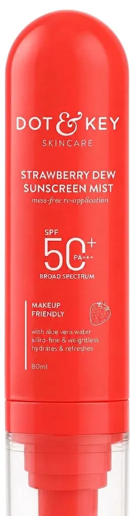 Dot & Key Strawberry Dew Sunscreen Mist SPF 50+ PA+++ 80ml