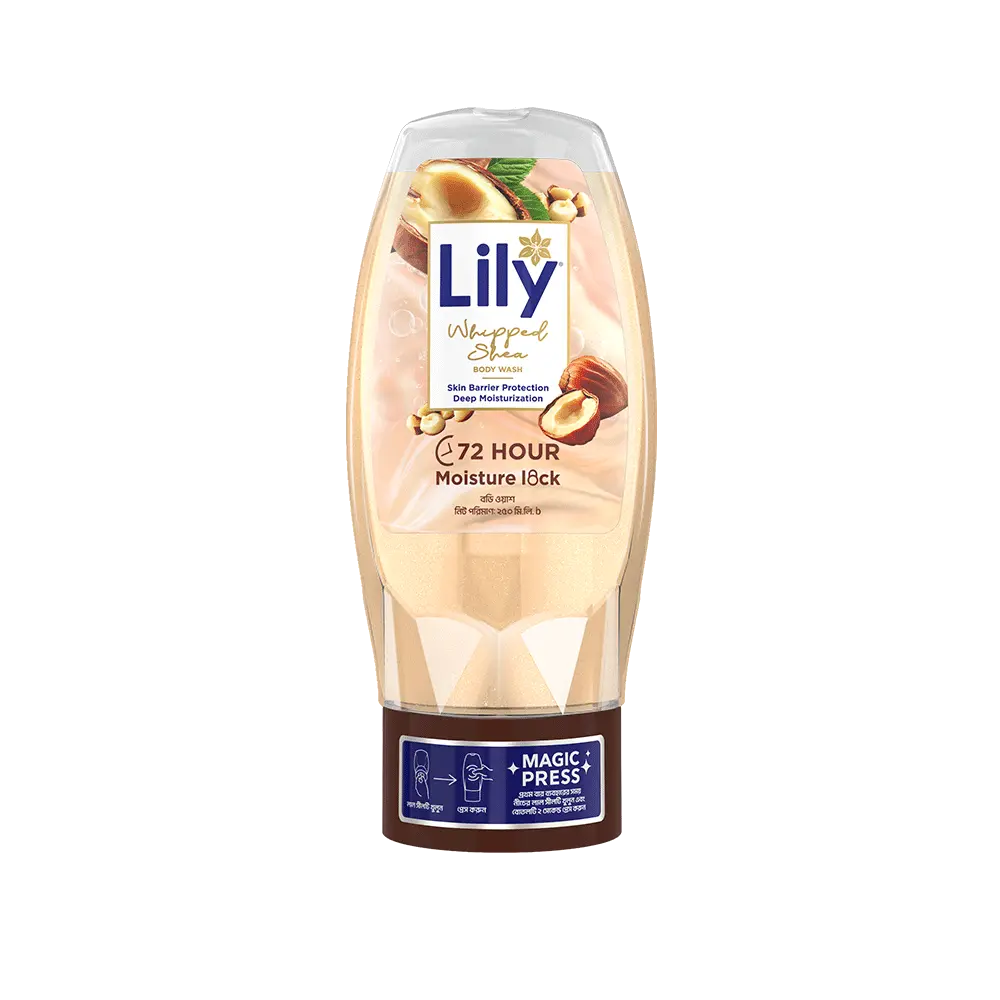Lily Whipped Shea Body Wash 500ml