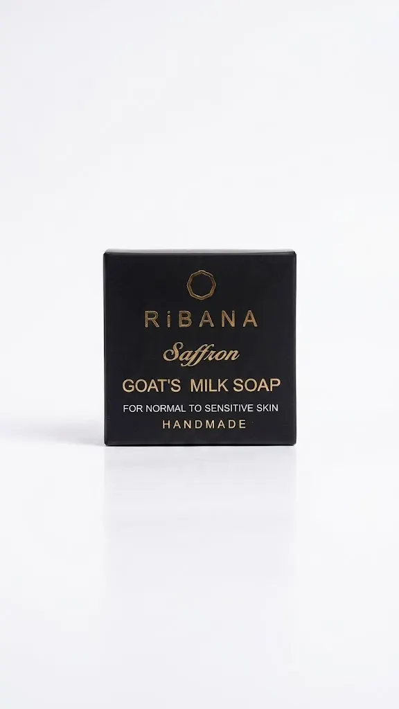 Ribana Saffron Goats Milk Soap – 110g