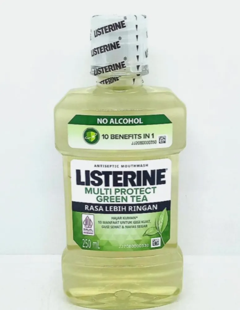 Listerine Multi Protect Green Tea Mouthwash 250ml