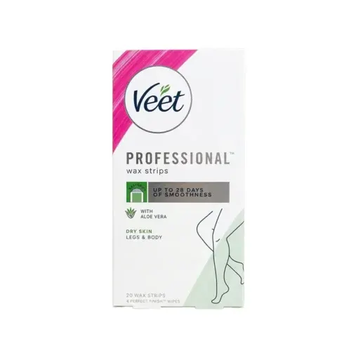 VEET Professional Body Strips Dry Skin 20s